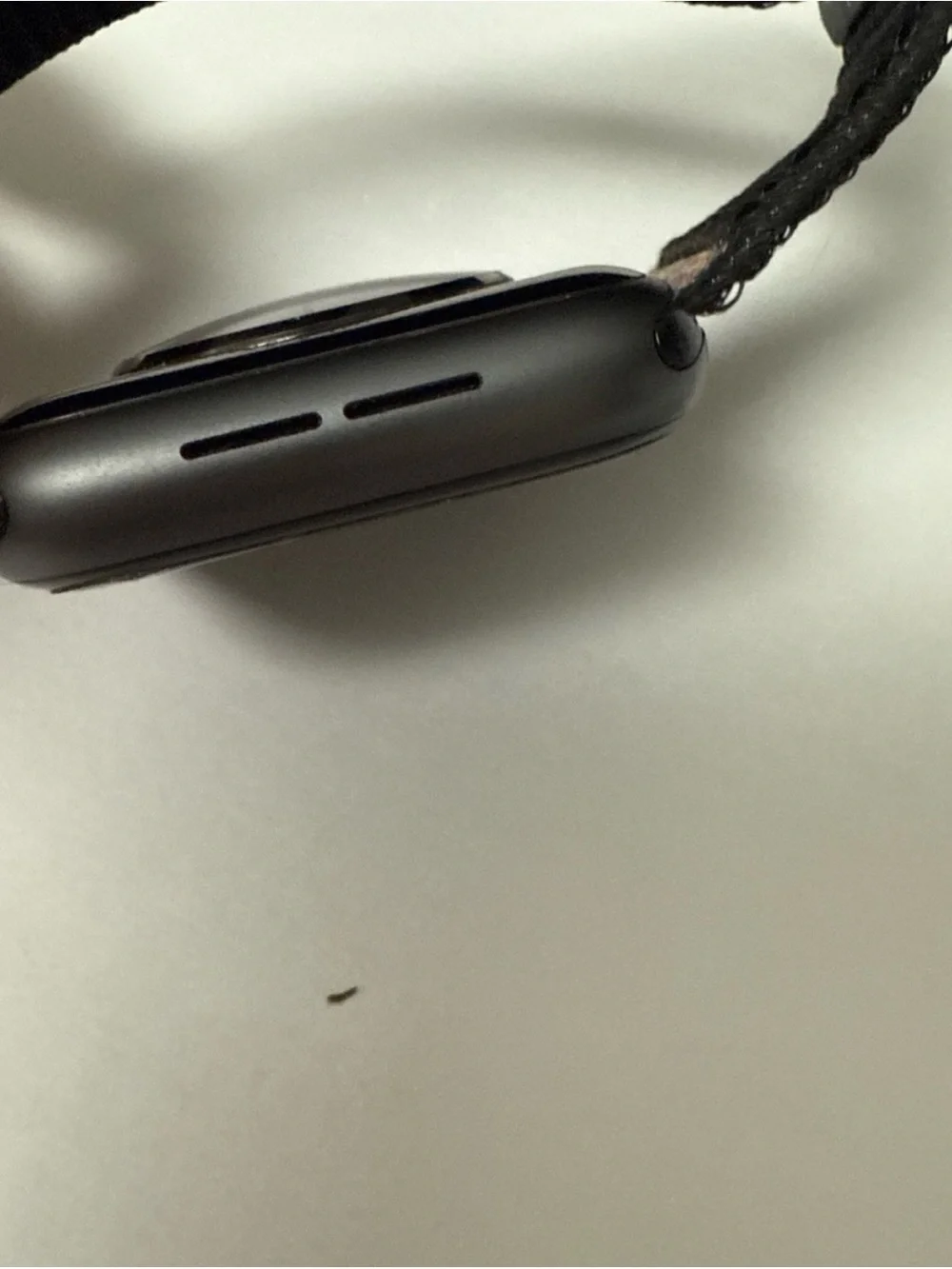 Apple Watch Series 4 Black with Black Nylon Woven Band